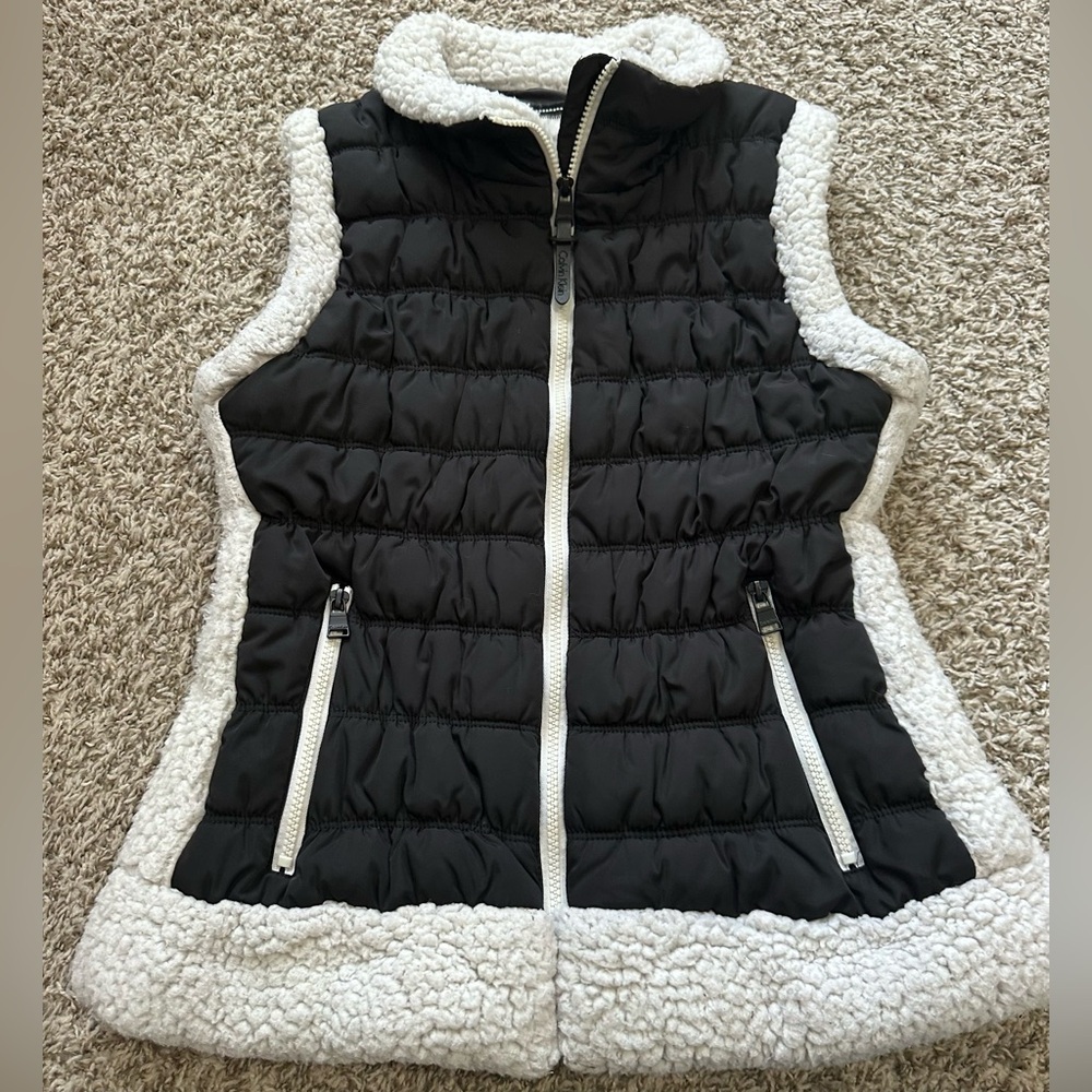 Calvin Klein Performance Sherpa Solid Full Zip Pu… - image 1